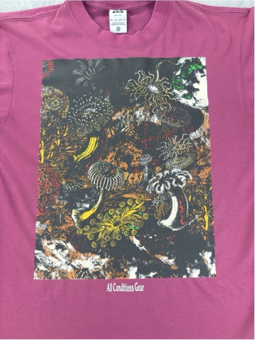 Nike ACG Tide Pool Graphic T-Shirt Men's Extra Small Short Sleeve - Picture 11 of 13